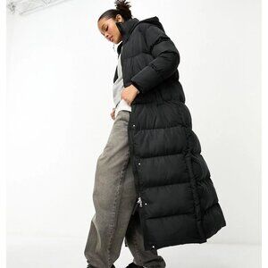 Superdry Maxi Hooded Puffer Coat Size 4